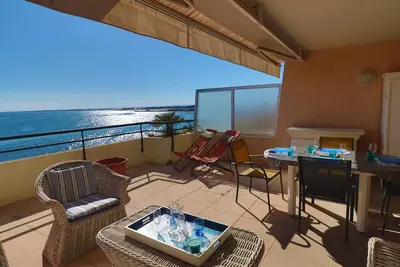 Appartement avec clim, vue mer - 4 pers.
