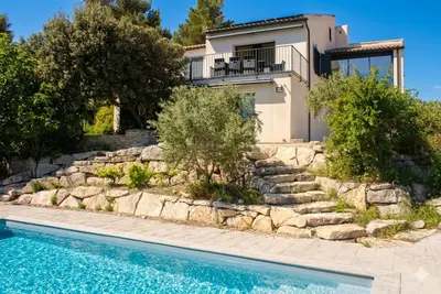 Image de Le balcon du Ventoux avec piscine privée