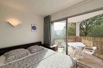 Image de Le Lodge des Pins, piscine et pinède