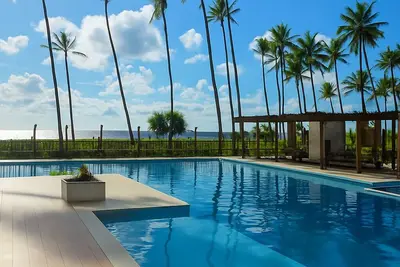 Image de Beachfront apartment in Ilhéus - Vog Marine - Oceanfront pools - Ideal for families