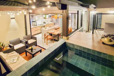 Image de Luxury penthouse apartment with air conditioning in all rooms in Ubatuba.