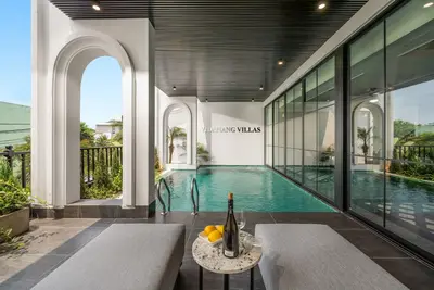 Image de Vidanang Luxury Indochine Villa - 5 Bedrooms - Pool - Jacuzzi - Sauna - Karaoke