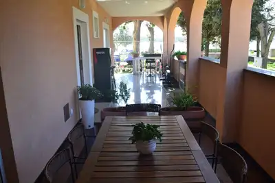 Image de Appartement de deux chambres prés de la plage Turanj, Biograd (A-25849-a)