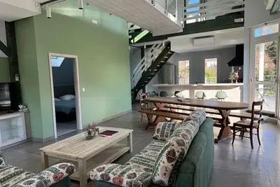 Image de Loft 4/5 pers rénové - Jardin - Billard privé