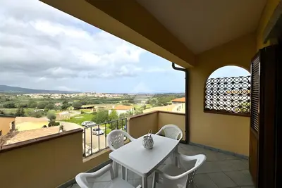 Image de Casa Bel Vedere : Vue Mer, Terrasse Privée et Climatisation à Budoni