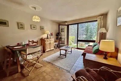 Image de Au pied des remontées, 1er étage, terrasse, télévision, 35m², Serre Chevalier