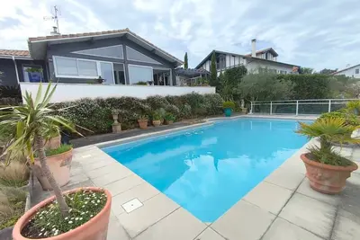 Image de St Jean de Luz, Ste Barbe, villa avec piscine 4 couchages