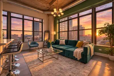 Image de Luxury 2br/2ba Suite near McCormick Place, Lakefront with Parking & Gym