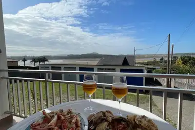 Image de terrasse et couchers de soleil uniques