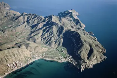 Image de Maison de vacances 'La Azohía Espacio En Calma' avec vue montagne, Wi-Fi et climatisation