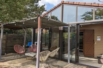 Image de Maison en bois charmante proche lac - 9 pers.
