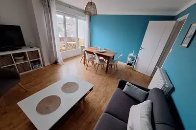 Image de Appartement de vacances centre ville et gare à pieds. Situé à 10min de la plage