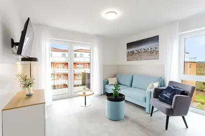 Image de MEERholung apartment 2. 8 with balcony, only 400 m to the sea