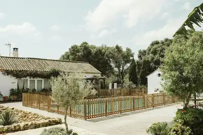Image de Propriété avec des oliviers centenaires et une piscine à Cadix