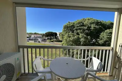 Image de As27185-Studio cabine à 200m plage avec parking et clim
