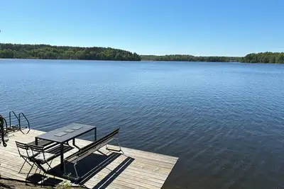 Image de Lakehouse with sauna. Perfect location. Private, nature reserve.