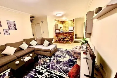 Image de Modern Luxury Retreat with Stunning Garden Views in B7 Heart of Madinaty Wifi/Ac