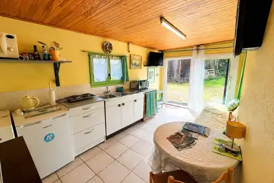 Image de Meublé au calme, en rez-de-jardin, proche vignoble