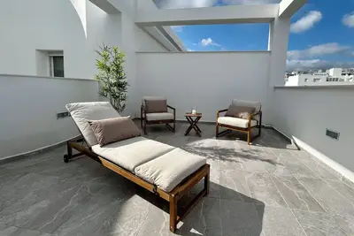 Image de La Terraza Blanca - Modern Ático in dreamlike Vejer, private sun terrace