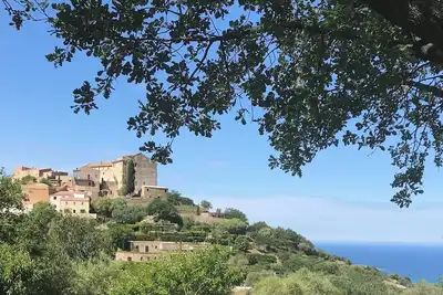 Image de Maison de charme dans un magnifique parc face à la mer et son coucher de soleil