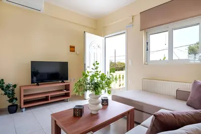 Image de Appartement 'Solomos' avec vue sur mer, Wi-Fi et climatisation