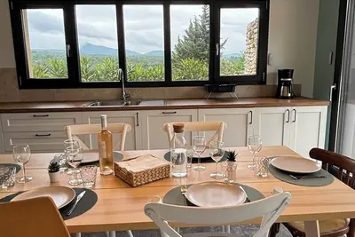 Image de Maison de charme en Drôme provençale – vue Ventoux – à 10 min de Grignan