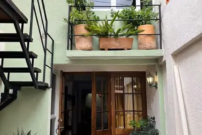 Image de House with Oaxacan art