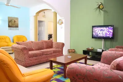 Image de Villa avec cascade a la piscine, ideale pour grande famille couples et amis