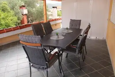 Image de Appartement de deux chambres avec la terrasse Korcula (A-25951-d)