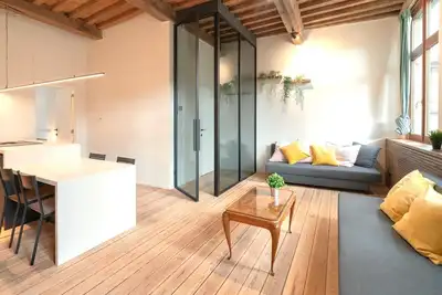 Image de Appartement pour 6 avec vue sur la ville d'Anvers