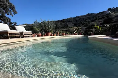 Image de Casita rurale de charme Paso Paso avec vue montagne et superbe piscine