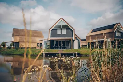 Image de Parc Pharshoeke - Watervilla buitenzijde | 6p