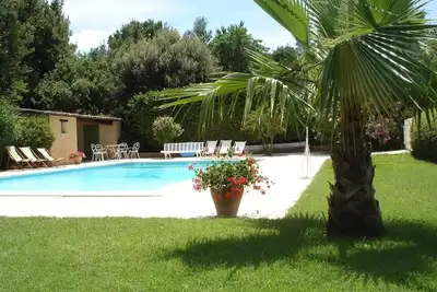 Image de Maison de vacances « La Bergerie » avec piscine partagée, terrasse privée et Wi-Fi