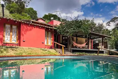 Image de House with Pool & Nature View – Granja Viana