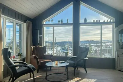 Image de Chalet avec vue panoramique sur la montagne