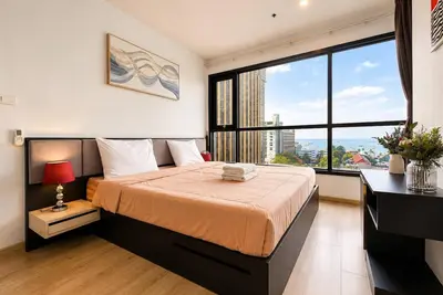 Image de Chambre de luxe à 2 lits avec vue sur la mer - Meilleur emplacement à Pattaya