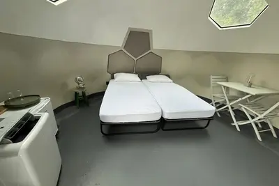Image de Geodesic Dome Venus\nBienvenue à triDOMES Saverne Découvrez l'Alsace autrement