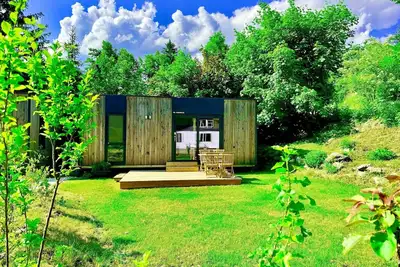 Image de Tiny House-B près du Forstsee : nature, calme et lacs