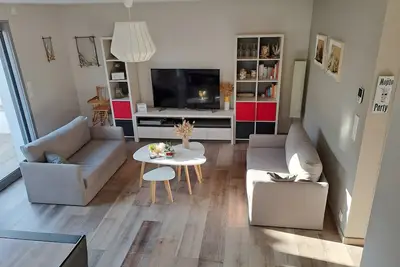 Image de Maison de vacances \"Maison Vent d’Ouest\" avec terrasse privée et Wi-Fi à La Tranche sur Mer