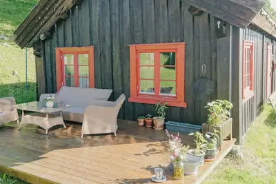 Image de Cabane restaurée datant de 1852 dans la région de Bergsjø