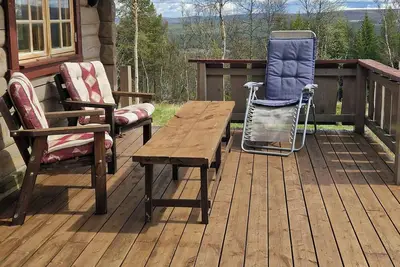 Image de Cabane en rondins avec vue près de Røros