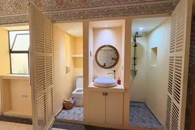 Image de 3-bedroom riad in tranquil Marrakech with Ac for relaxing stays