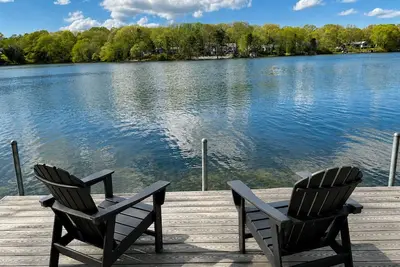 Image de New Listing! 3bd Long Pond Retreat-Serene Setting, Beautiful Water Views, Sauna, Dock & Large Deck-Close To Hyannis