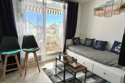 Image de Studio cabine climatisé, terrasse - 4 pers.