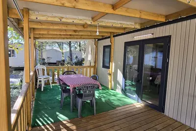 Image de Mobil-home récent - 7 pers. , forêt / plage