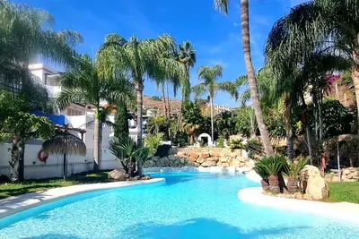 Image de Appartement \"Oasis Quitapenas\" Arroyo Marinos avec piscine, terrasse partagée et Wi-Fi