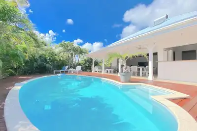 Image de Villa Tropicale - 200m2, Piscine proche Marina