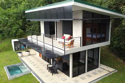 Image de Ocean & Sunset Views - Private Pool Jungle Retreat in Ojochal - Casa Rosa