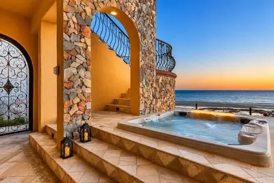Image de Villa Dos Sirenas Luxury Beachfront Home 5bed 5ba Private Casita in Bella Sirena