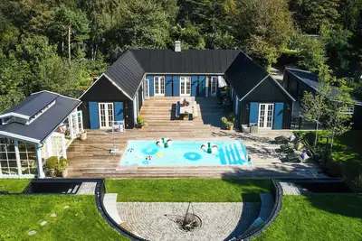 Image de Maison d'architecte avec piscine et orangerie à Tisvilde